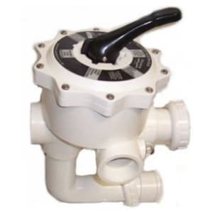 Pentair Sta-Rite 2in Multiport Valve w/ Unions, White  