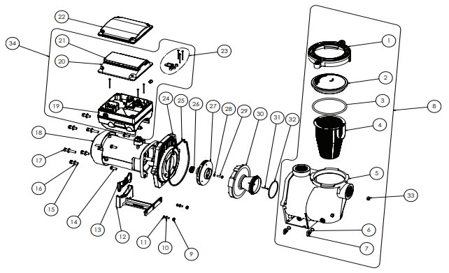 Pentair IntelliFlo Variable Speed Drive Kit | 356879Z image 2