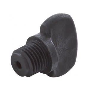 Pentair 1/4in Drain Plug, Black  