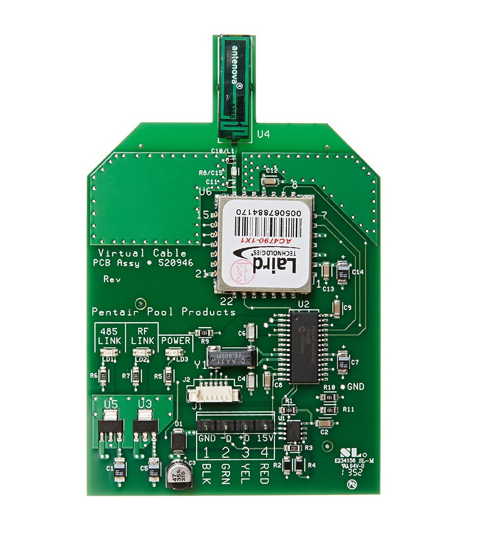 Pentair MobileTouch II Transceiver Circuit Board  