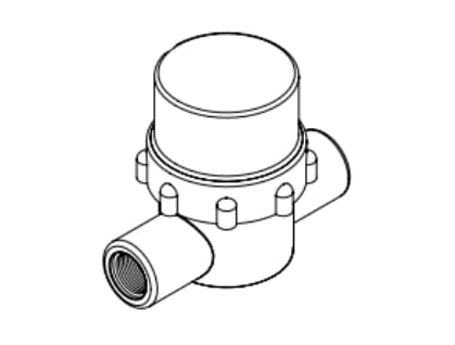 Pentair Strainer Flt Inline .25 Fnpt  