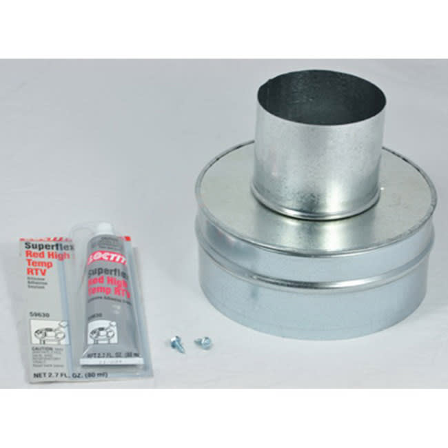 Pentair Kit Metal Flue Collar 4 Inx8 In image 2