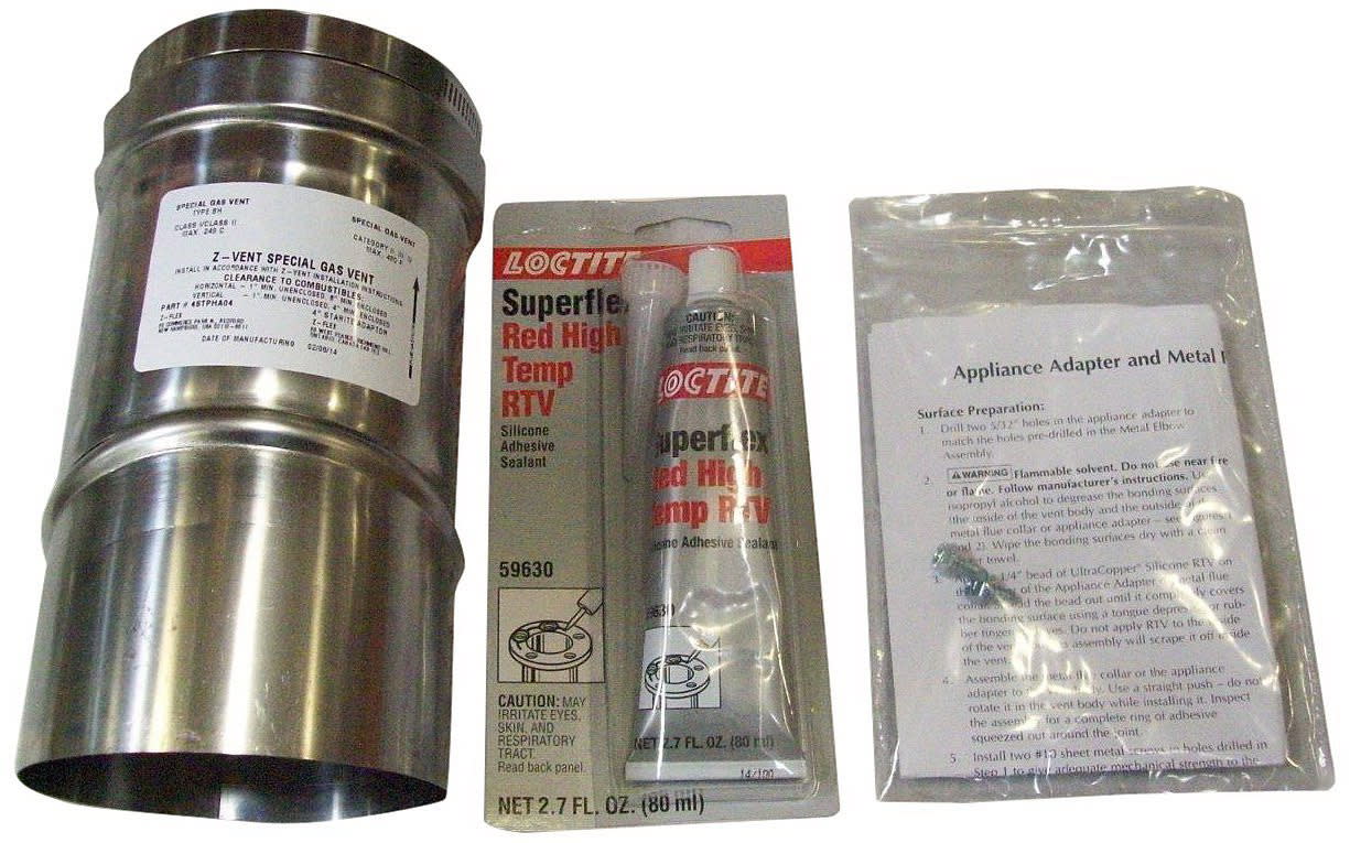 Pentair Appl Adapter Kit Z-Flex Venting image 2
