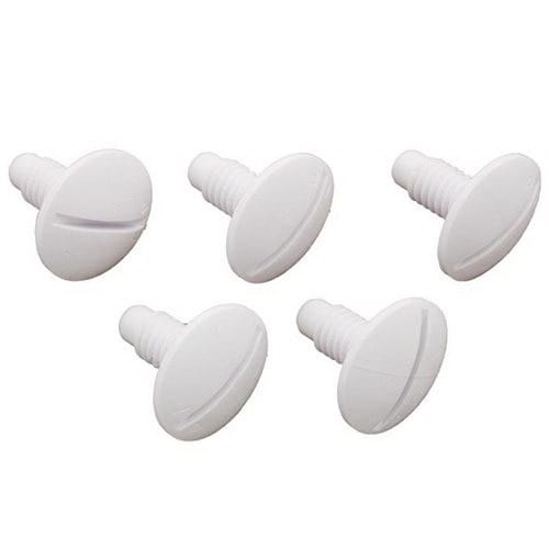 Pentair Legend Wheel Screws, White, 5-Pack | EC55