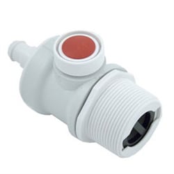 Pentair Legend/Jet-Vac White Wall Fitting  