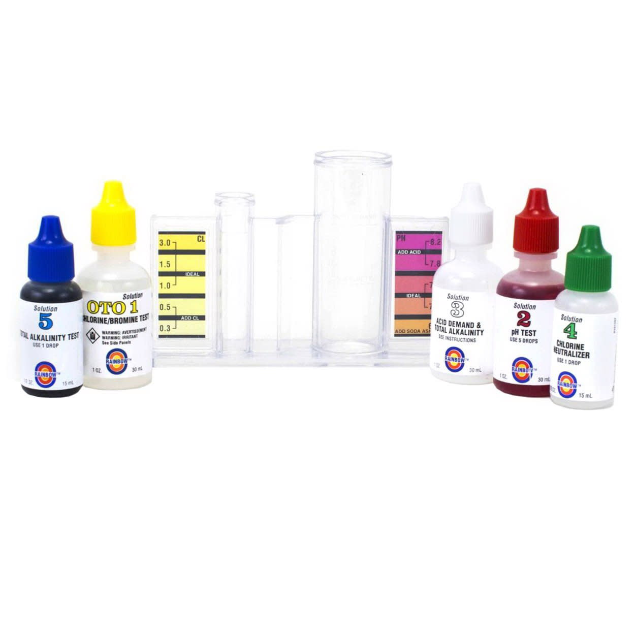 Pentair Kit Test 78HR All in One for Chlorine/pH/Acid Demand/Alkalinity image 2