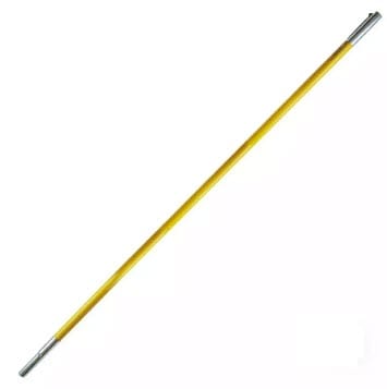 Pentair 12ft Straight Fiberglass Pole, Yellow  