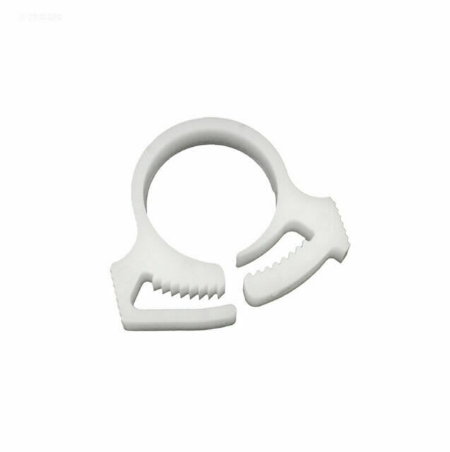 Polaris 180/280/360/380 Pool Cleaner Sweep Hose Attach Clamp, White  