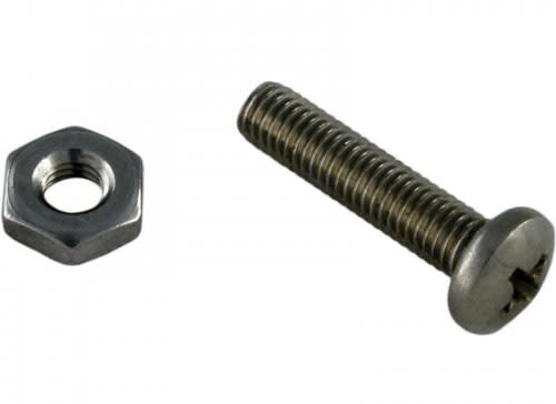 Polaris Screw Withnut, 10-32 x 7/8" Ss | C75 - product image