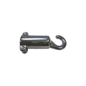 Permacast 3/4in Chrome Plated Rope Hook  