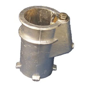 Perma-Cast 4in Aluminum Anchor Socket for 1.9in OD Rail  