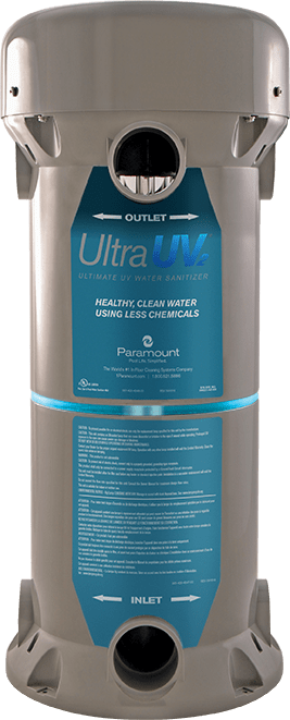 Paramount Ultra UV2 Water Sanitizer, 230V - Hard Wire, 2 UV-C Lamp  