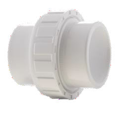 Praher Full Flow PVC Union 2in SKT x SKT  