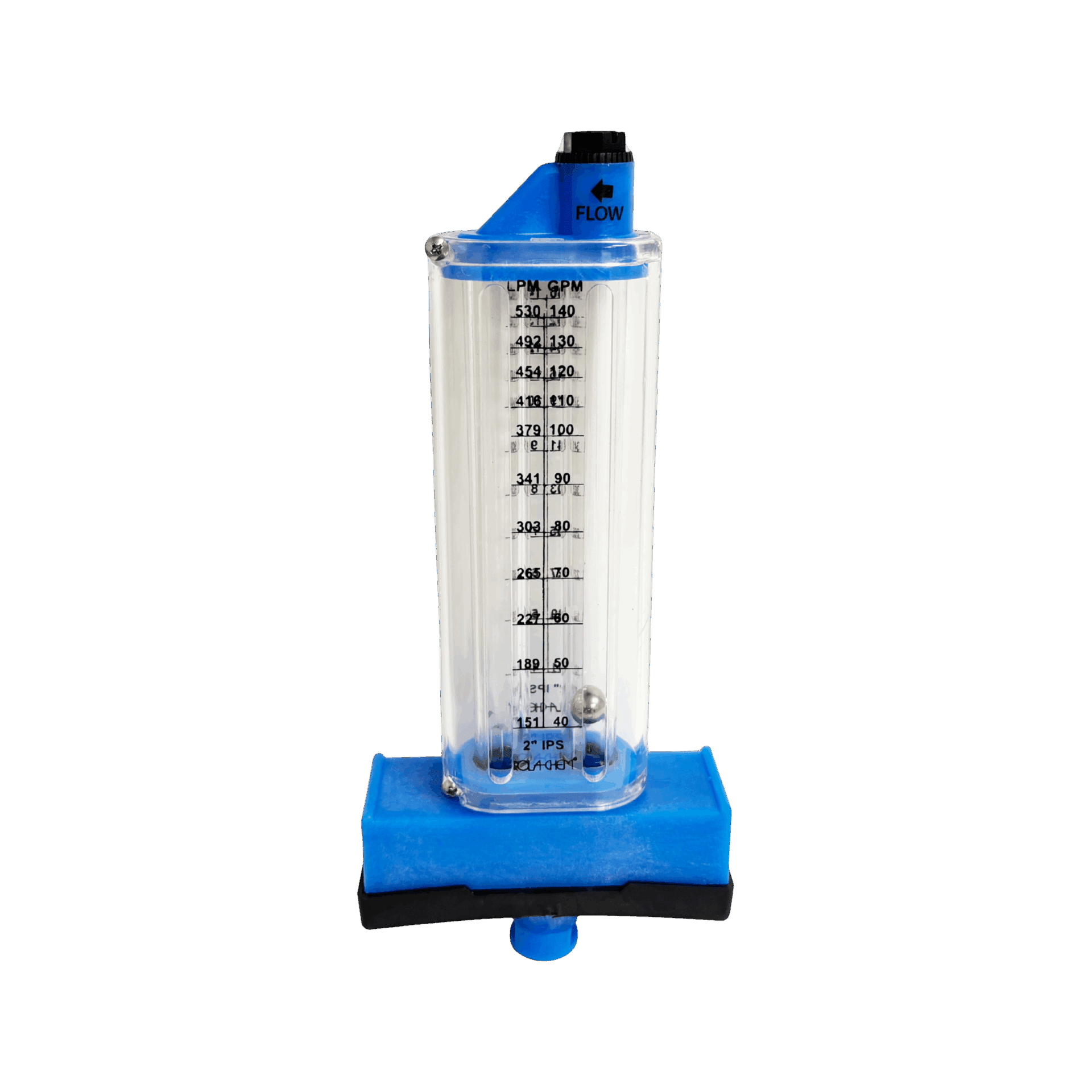 Rola Top Mount Flowmeter Rola-Chem , 2" - product image