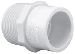 2in x 1-1/2in Adapter PVC Sch. 40 MPT x Slip  