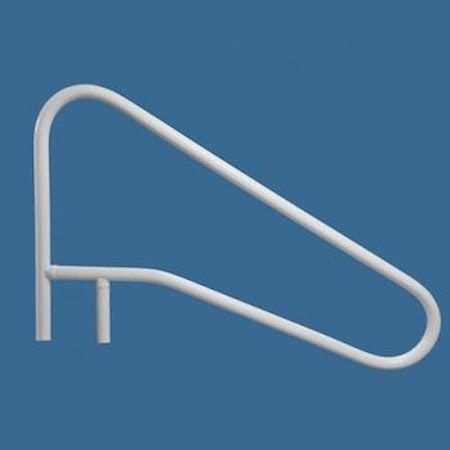 Saftron 54" Return To Deck Cross Braced Handrail Escutcheons Included White image 2
