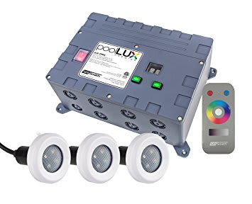 SrSmith PoolLux Premier Kit w/3 Treo LED Lights - 80ftCord  