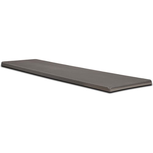 SR Smith 8ft Fibre-Dive Board Pewter Gray with Gray Tread  