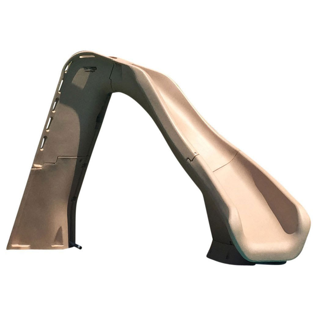 SR Smith Typhoon Pool Slide, Right Turn, Sandstone  