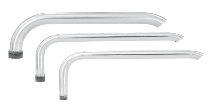 S. R. Smith 1” Rapid-Fill Pool Spouts, 304 Stainless Steel, .049” wall, Includes US Threaded Connectors  