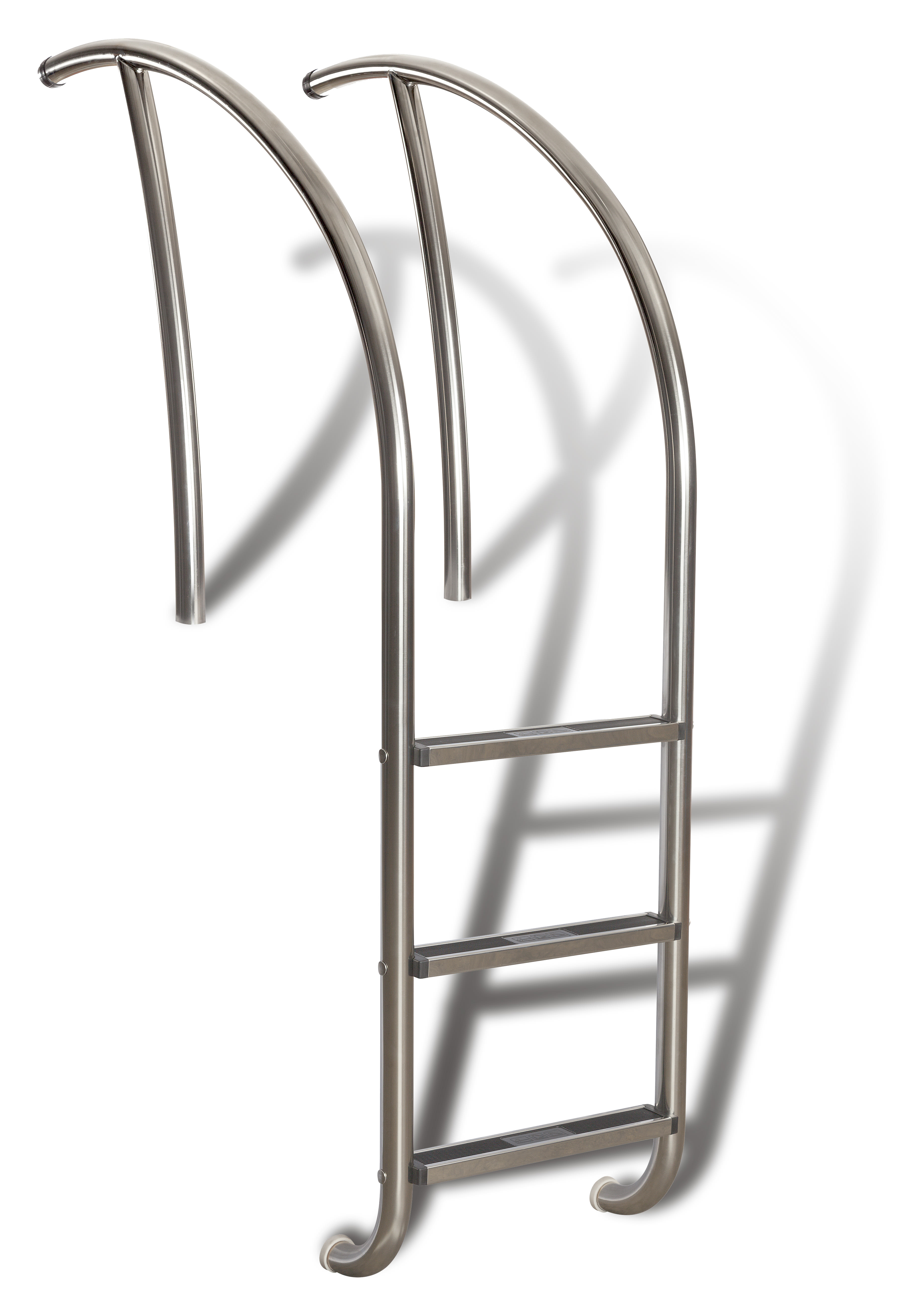 SR Smith 3 Tread Artisan Series Ladder Stainless Tread Marine Grade 316L Stainless .065 | ART-1003-MG - product image