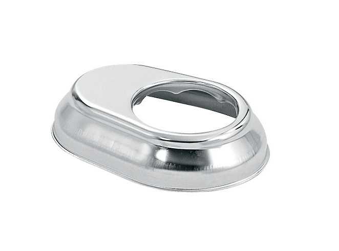 SR Smith Escutcheon Stainless Steel Oblong - product image