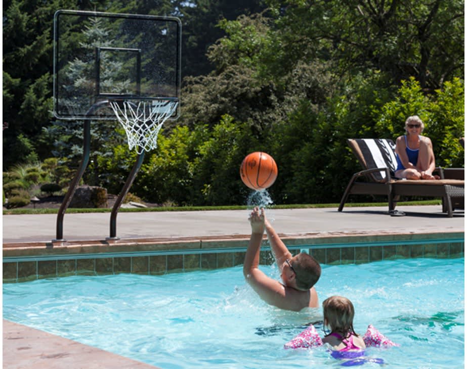 SR Smith Salt Friendly Swim N’ Dunk Challenge Residential Basketball Game w/ Escutcheons & Anchors  