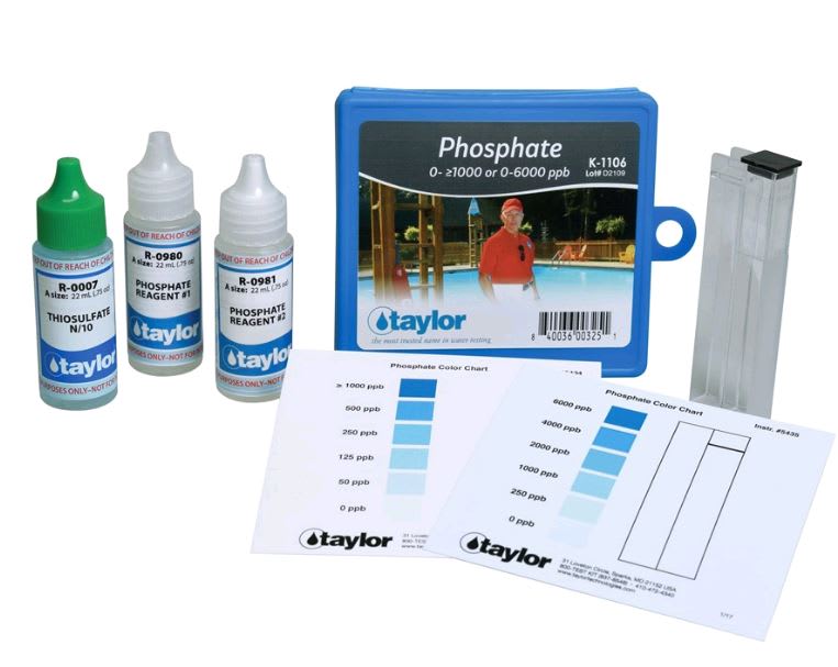 Taylor Color Card Phosphate Test Kit  