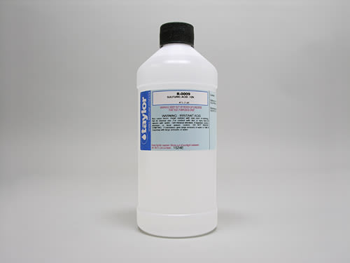 Taylor Sulfuric Acid .12N Reagent for Acid Demand, 16 oz | R-0009-E image 2