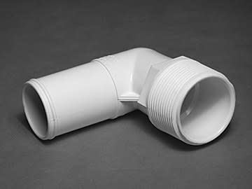 Waterway MPT X Hose Smooth Ell Whit | 411-6540