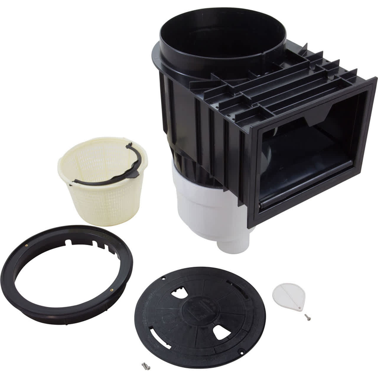 Waterway Renegade Gunite Skimmer 2.5" Spg X 2" S X 2" Npt Assy Black Renegade Skimmer 2In Black No Float 540-6411 - product image