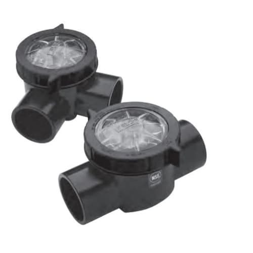 Waterway TruSeal 2in Socket x 2-1/2in Spigot Swing Check Valve  