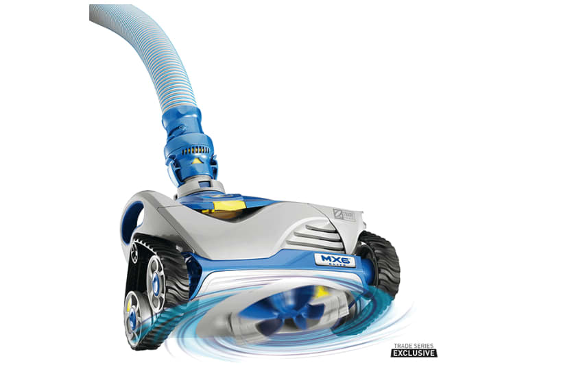 Zodiac MX6 Elite Suction Pool Cleaner, Advanced Twist Lock Hose, X-Drive Technology with X-Trax  