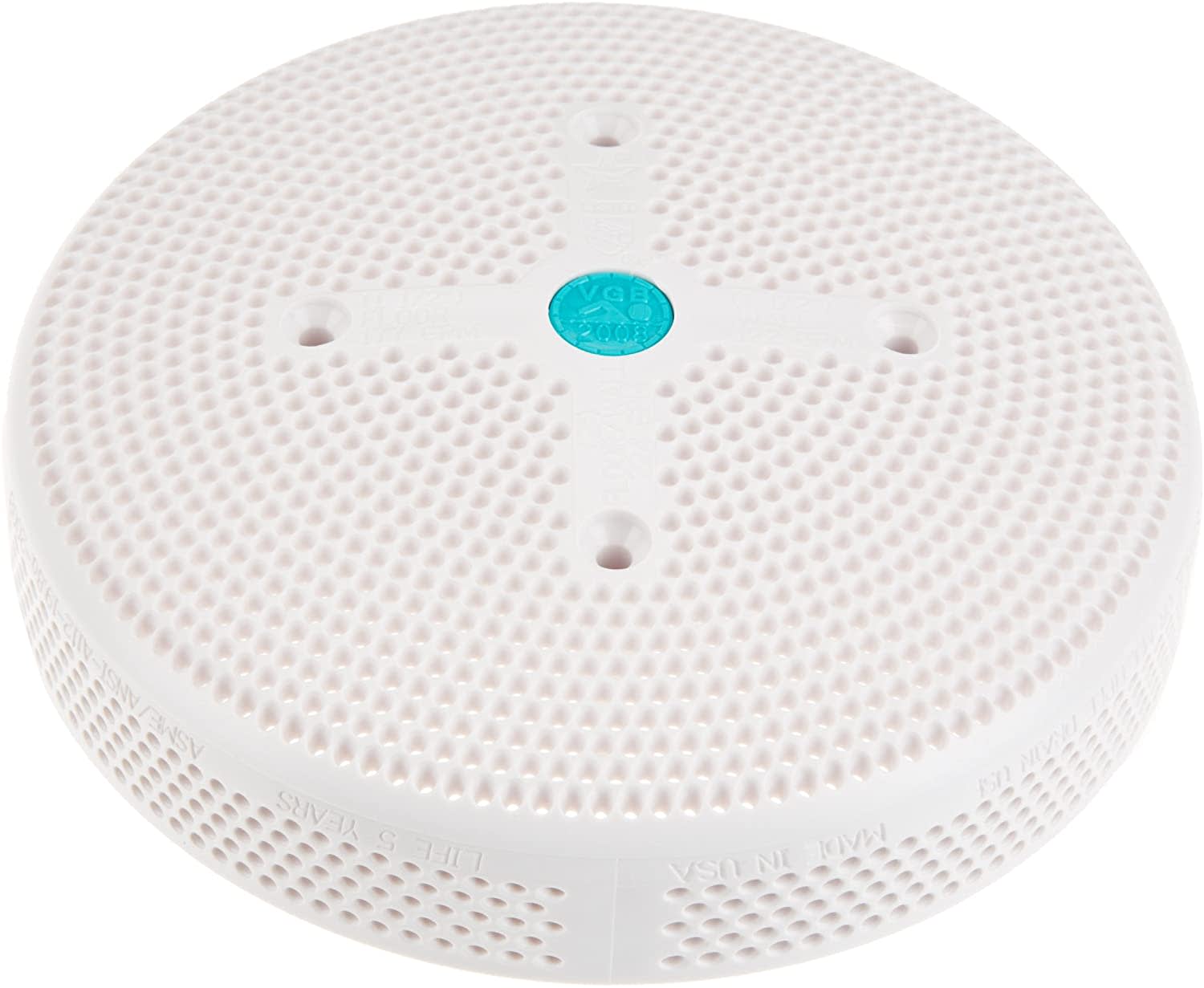 AquaStar 6HPHA Round Suction Outlet Cover 6", White, VGB Compliant | 6HPHA101 image 2