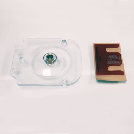 Blue White Flex-Flo A-100 Pump Head Retrofit Kit, Includes Clear Cover and Adhesive Spacer Pad, Kit Allows Pumps Shipped Prior to 9/1/2015 to Utilize New Style Tube Assemblies - product image