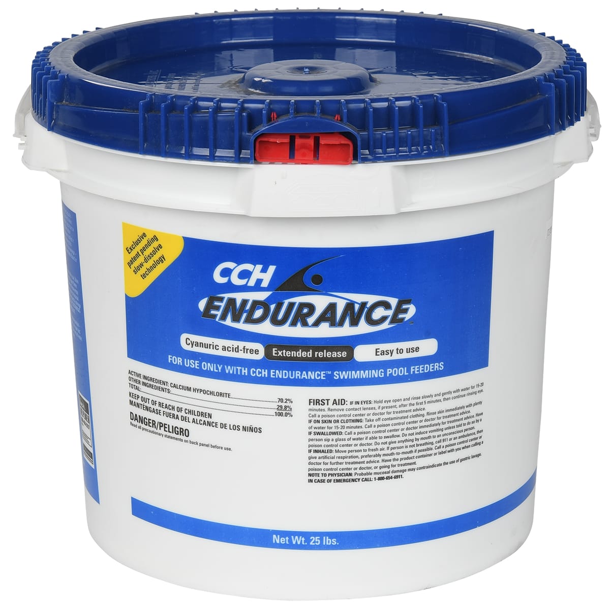 CCH Calcium Hypochlorite Tablets, HAZMAT - 25 lb Pail image 2