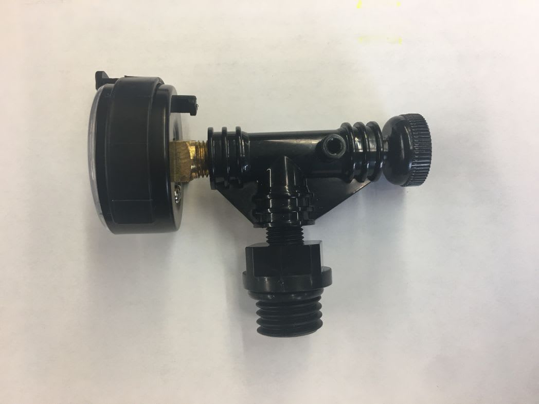 Cmp Air Release Tee Valve W/ Gauge image 2