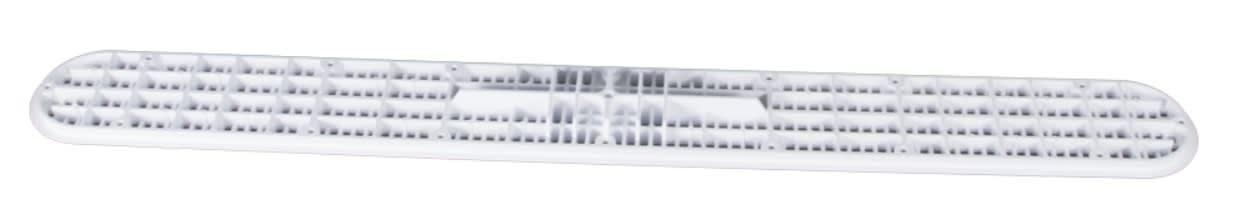 CMP 32" Channel Drain Cover With Screws, Gray - product image