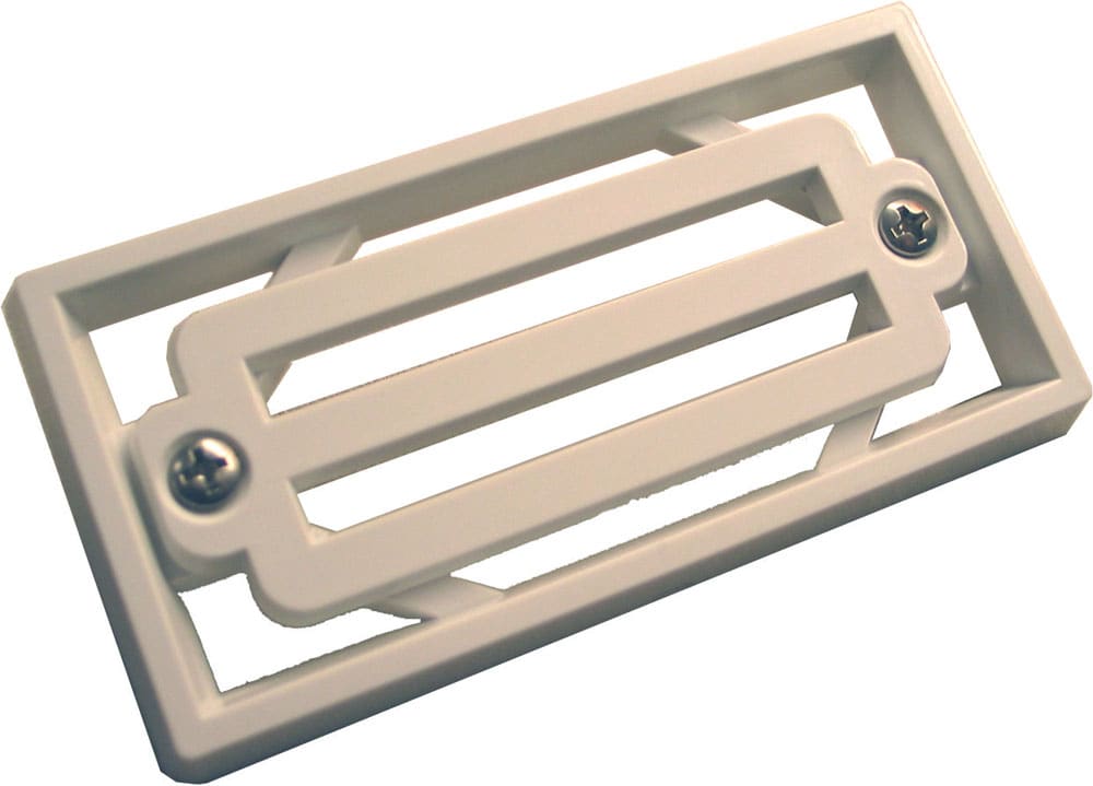 CMP 3 Bar Grate And Frame Assembly; White Grate And Frame Assembly 3 Bar White  25533200000