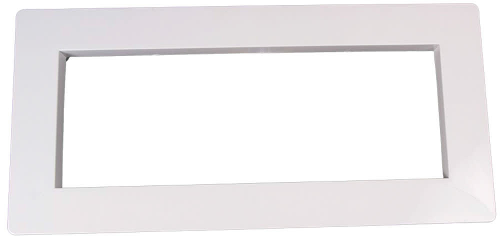 CMP Wide Mouth Vinyl Pool Skimmer Faceplate Cover Light Blue | 25541-009-020 - product image