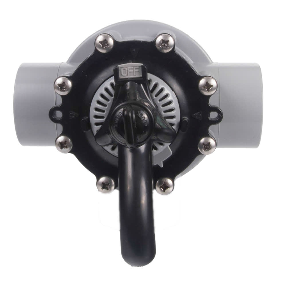 CMP Diverter Valve, 2Sx2.5Sp, 2-Way, Dkgray - product image