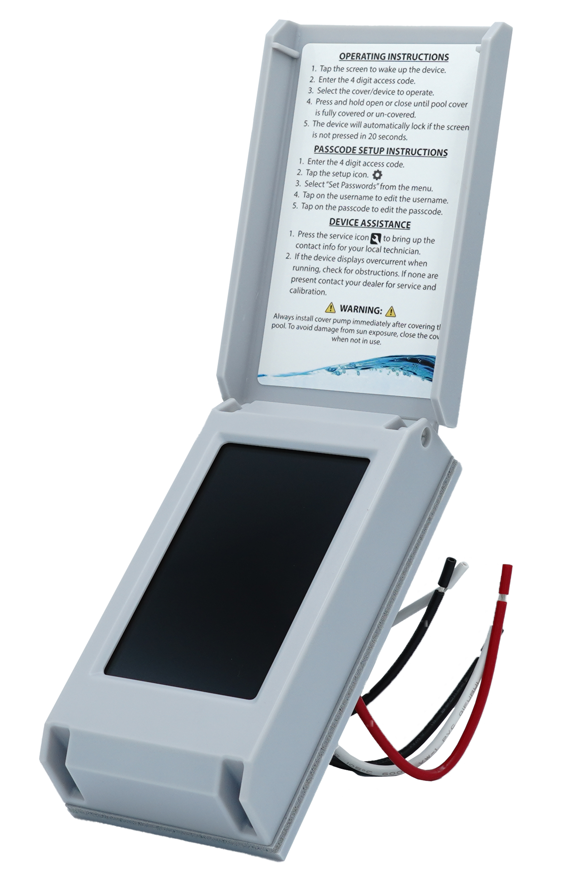 Coverstar Touch Screen Pool Cover Controller Assy. 120V (2022)   