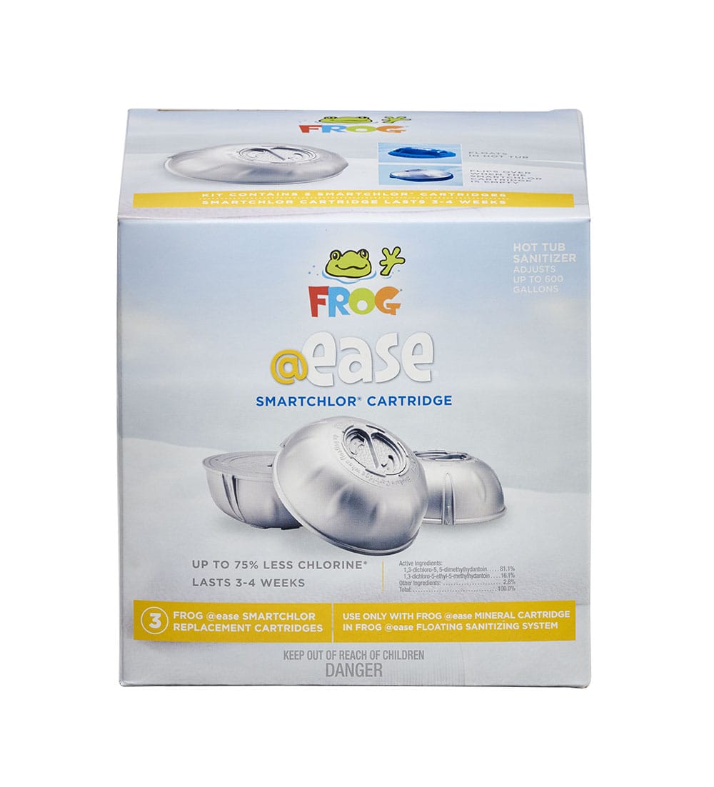King Tech Frog  Ease Smartchlor Cartridges 3 Pack , HAZARDOUS image 2