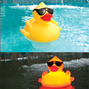 GAM Solar Lighted Derby Duck Chlorinator - product image