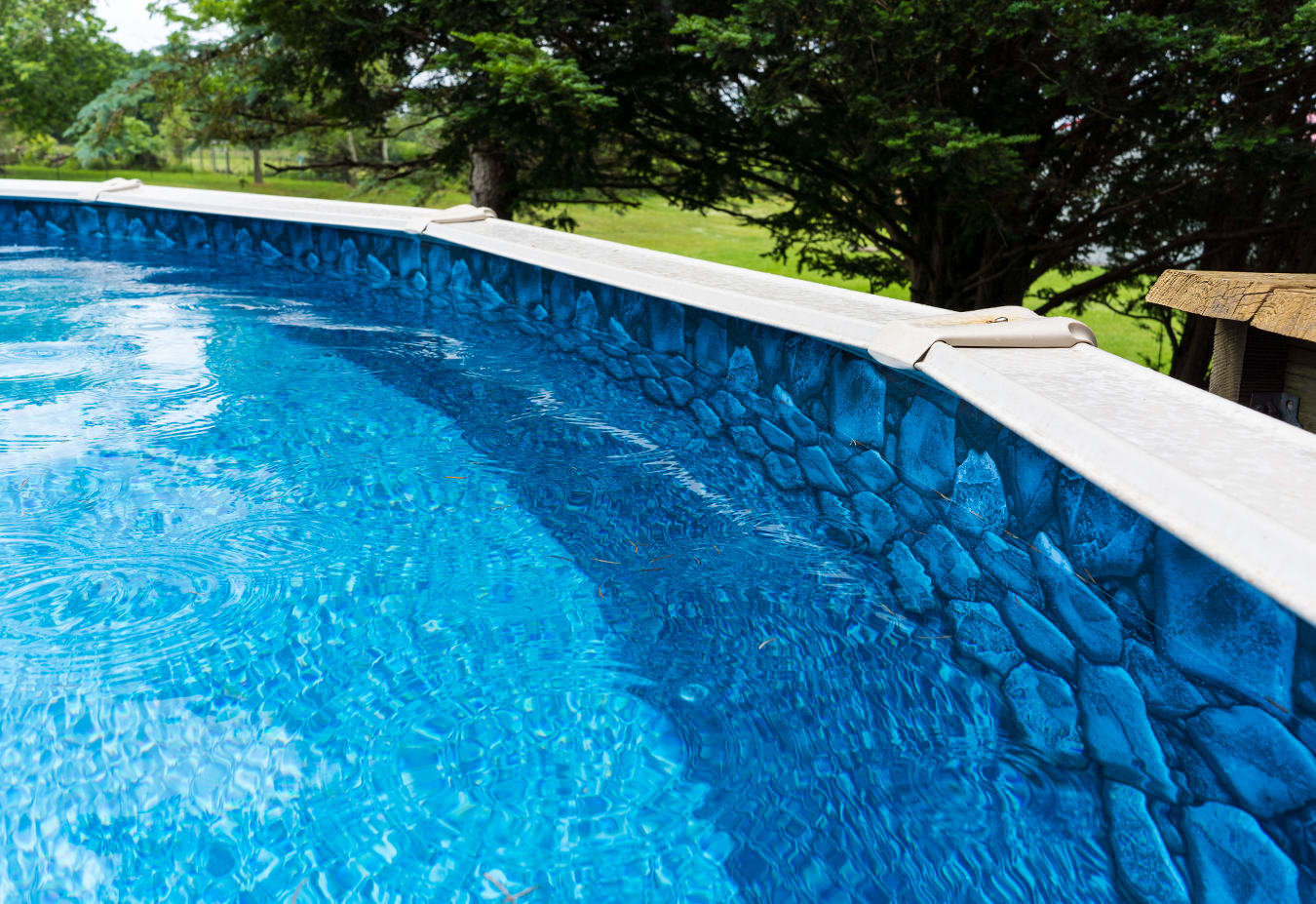 Gli 27' Round Boulder/RiverRock Overlap AG Liner 48"-52" Wall 05-0027RD-BLD-OL-4852 image 2