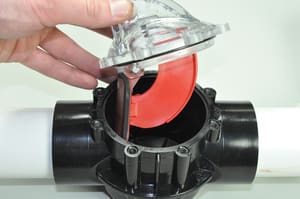 H2Flow Sch80 Pipe W/ Sch80 Tee , 3" image 2