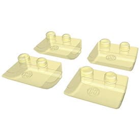 Hayward Pod Shoes for Concrete, 4-Pack | AXV414P image 2