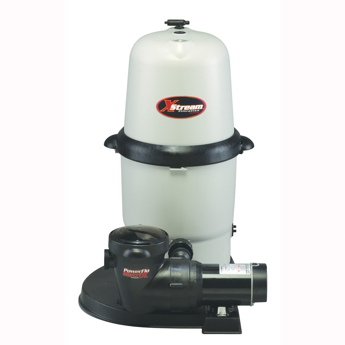 Hayward XStream 100 sq. ft. Above Ground Cartridge Filter System w/ 1 HP Matrix Pump  