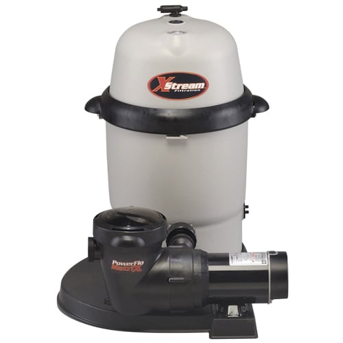 Hayward Xstream 150 sq. ft. Above Ground Cartridge Filter System w/ 1-1/2 HP Matrix Pump  