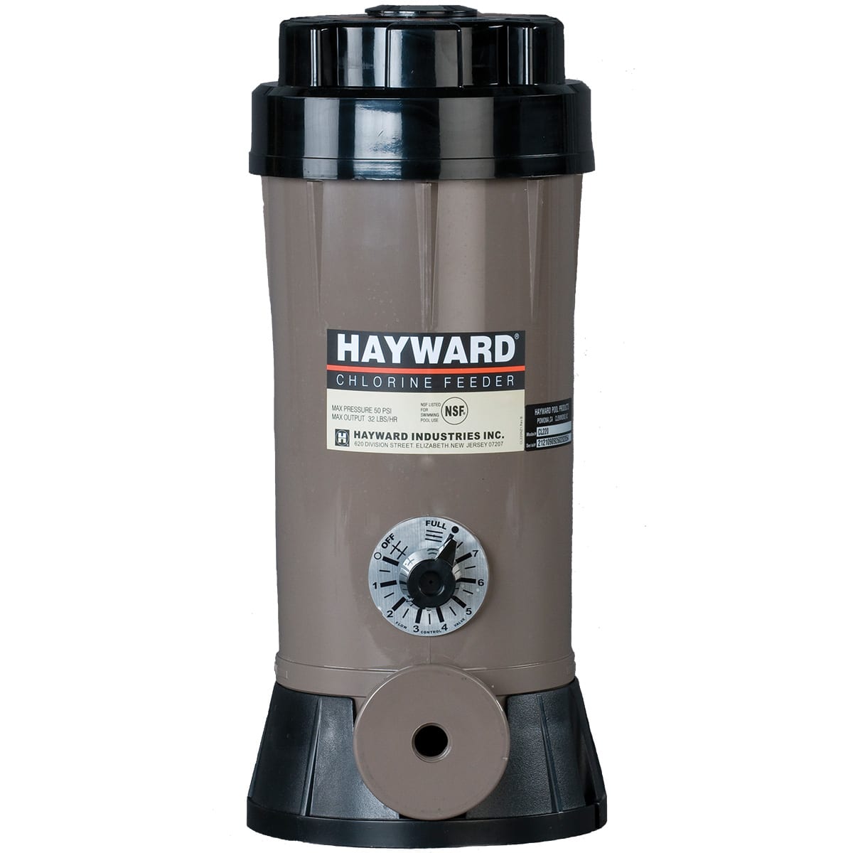 Hayward Automatic Chemical Feeder, Off-Line f/AG Pools, 9 Lbs Capacity, Includes Universal Adapter Kit for All Hayward AG Systems - product image